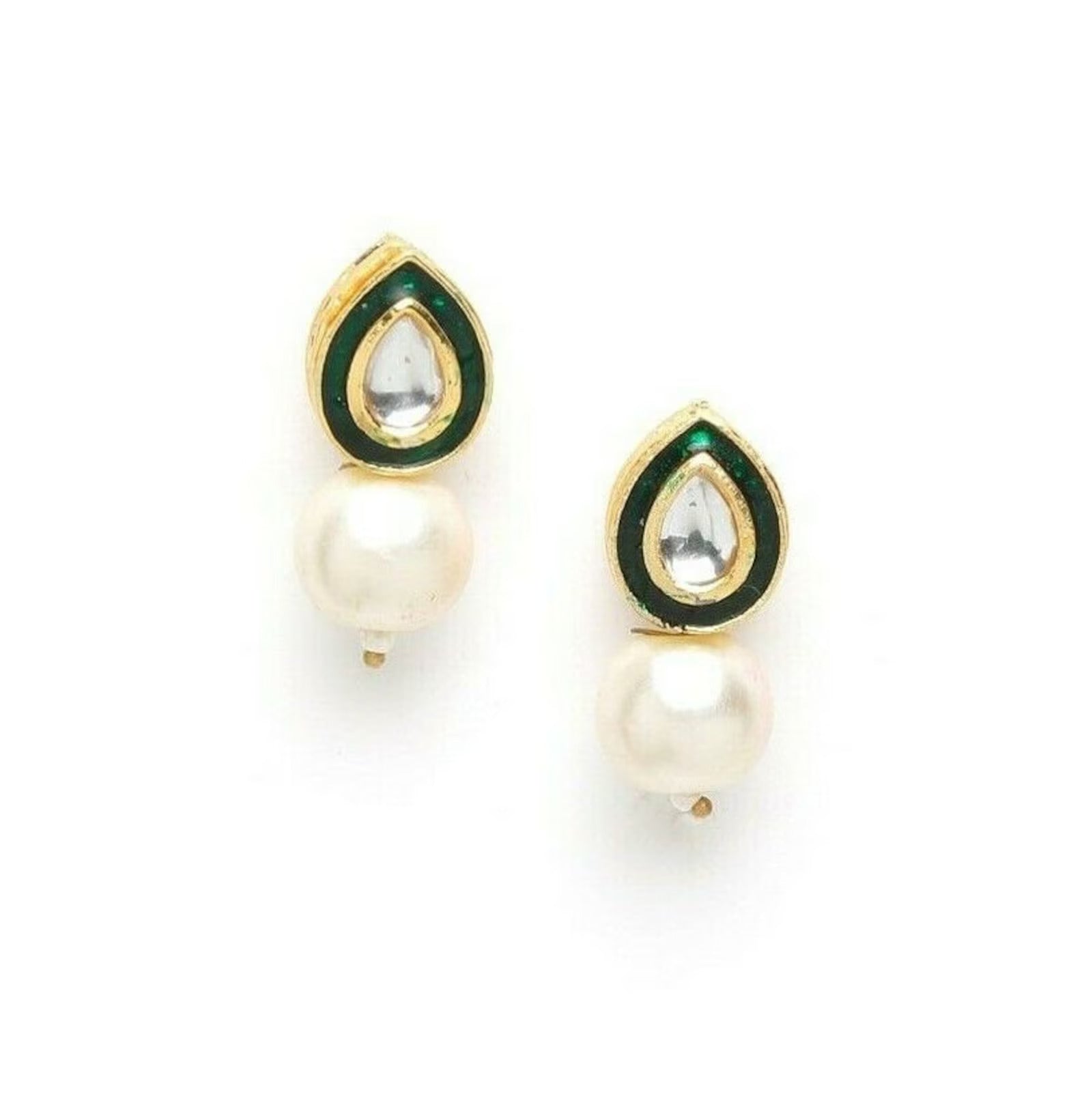 Kundan Earring with Pearls