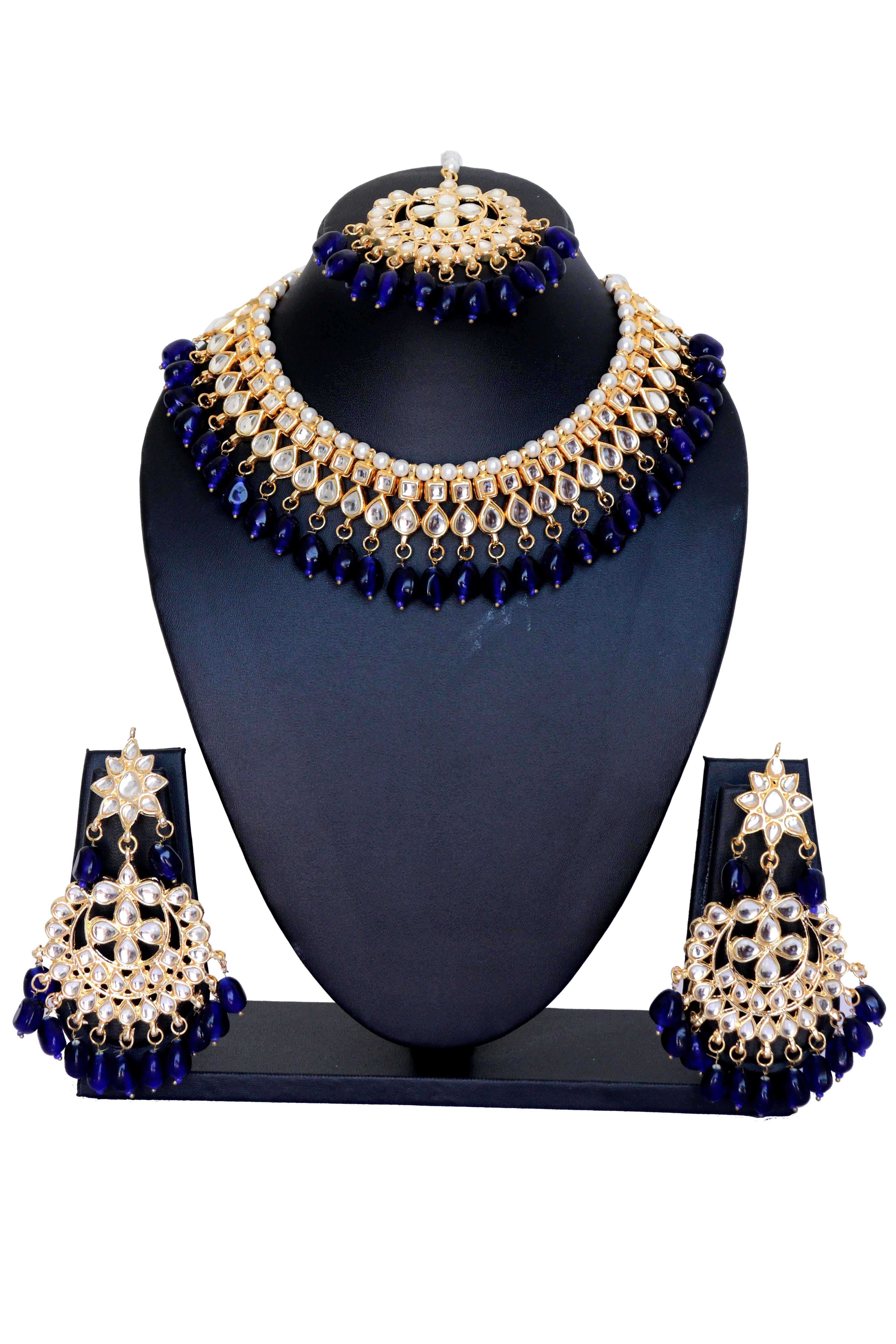 Kundan Choker Necklace Set